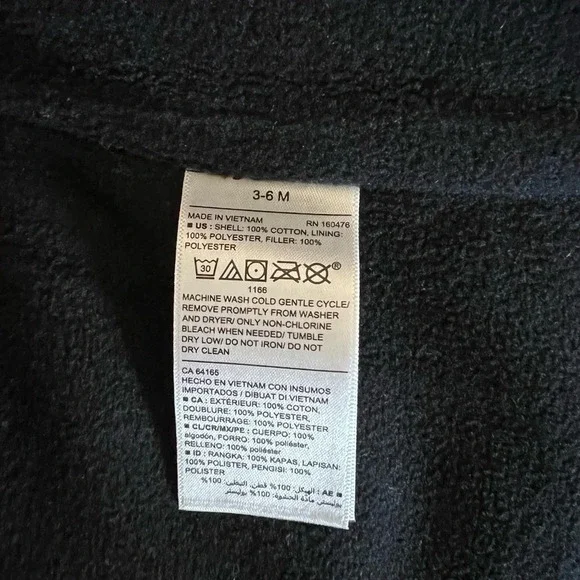 Old Navy baby red plaid vest size 3-6 months - Picture 4 of 4